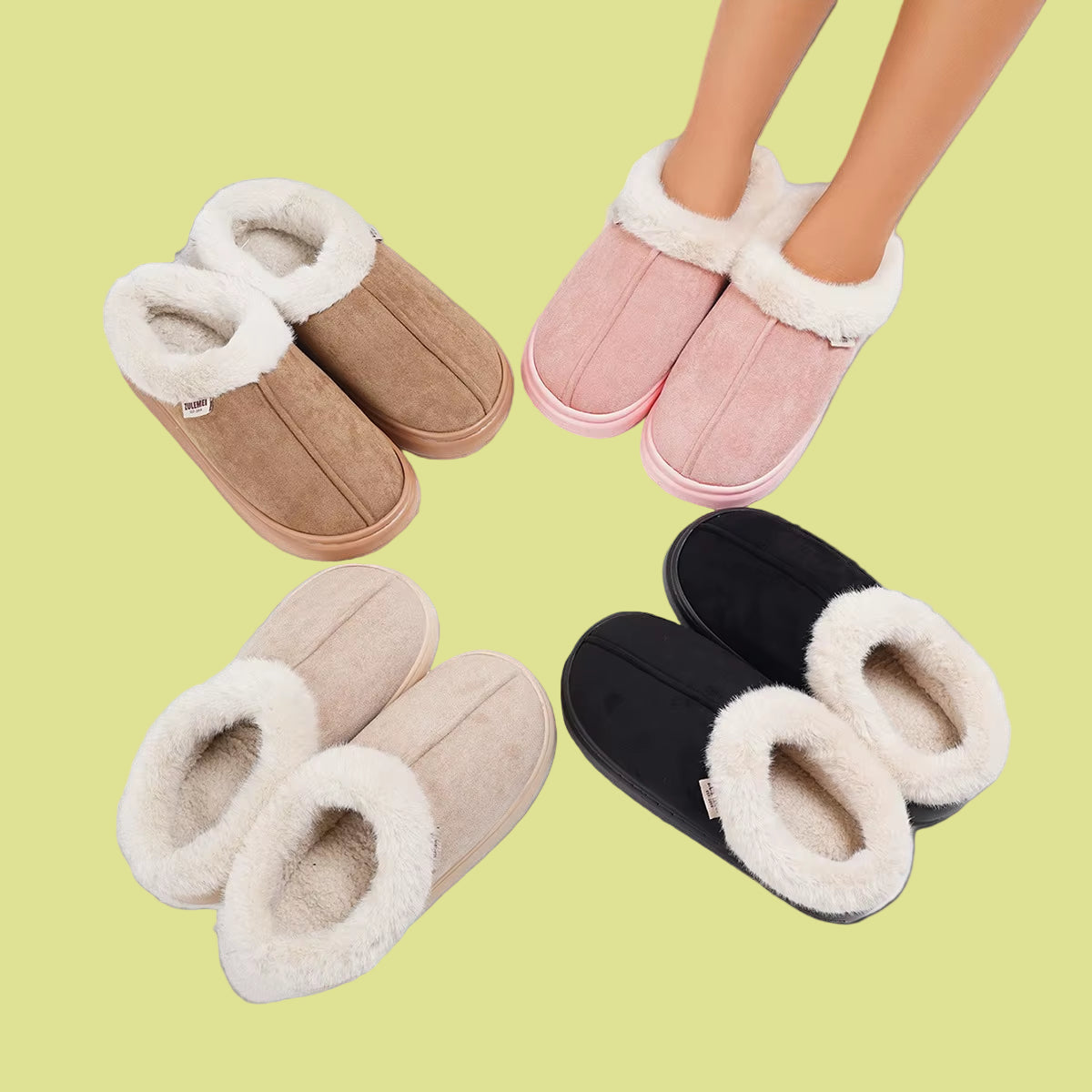 Experience Ultimate Comfort with Cozy Winter Women’s Plush Slippers - Perfect for Indoor & Outdoor Relaxation