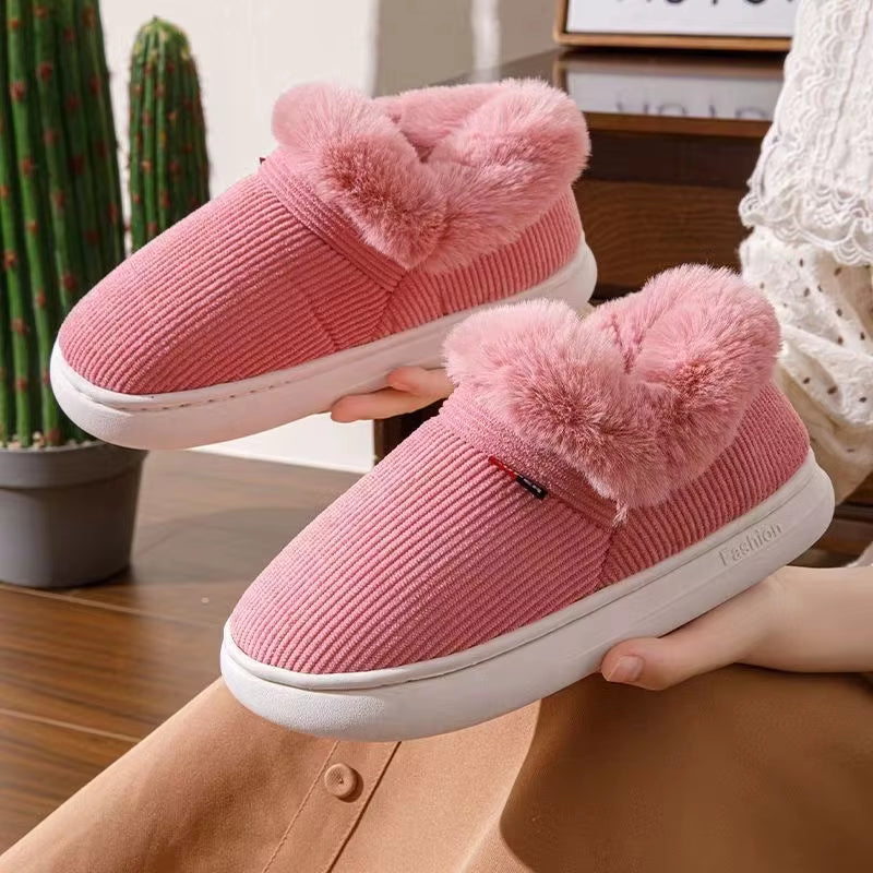 Experience Ultimate Comfort with Cozy Winter Women’s Plush Slippers - Perfect for Indoor & Outdoor Relaxation